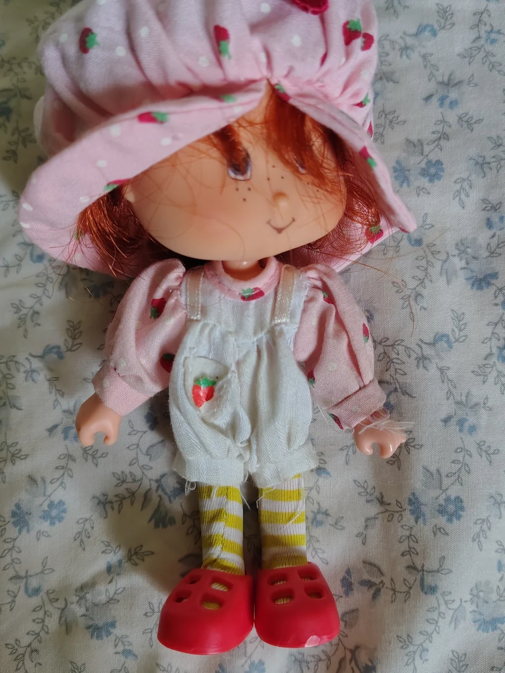 Strawberry Shortcake Doll In Jumper (1980s)